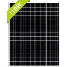Teknik Solar TSM 110W 12V Monokristal Güneş Paneli 675 x 790 x 20 mm