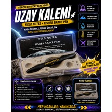 Saf Hobi 🚀 Field Notes + Fisher Space Pen Fn-19 – Basınçlı Uzay Kalemi Özel Kutulu