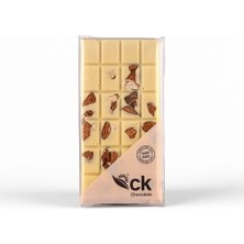 Bademli Beyaz Tablet Çikolata 100G