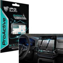 Renault 2024-2025 Duster E-Tech 10.1 Inch Navigasyon Için 9h Nano Proactive Ekran Koruyucu, Pürüz
