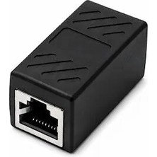 Ethernet Kablo Birleştirici RJ45 Coupler - Gigabit Destekli - Yüksek Hızlı Internet Kablo Uzatma Aparatı Yüksek Performans