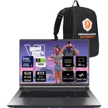 Asus Rog Strix G18 Intel Core Ultra 9 290HX Plus Rtx 5090 24GB 175W 8gb Ram 4tb + 4tb SSD 18" 4K (3840X2400) Wquxga 240Hz Mini LED  Freedos G835LXG-TQ549P306 Gaming Laptop + Per4 Çanta