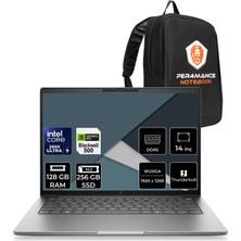 Hp Zbook 8 G2I Intel Core Ultra 9 386H Rtx Pro 500 6gb Gddr7 128GB Ram 256GB SSD 14" Wuxga (1920 x 1200) Freedos DN6A5EAP355 Mobil Iş Istasyonu + Per4 Çanta