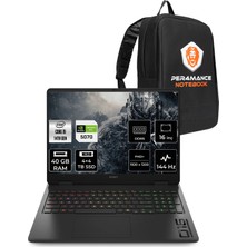 Hp Omen 16 Intel Core I9 14900HX 40GB Ram 4tb+4tb SSD RTX5070/8GB 16" Fhd+ Freedos Gaming Laptop & Per4 Çanta C39J4EAPN330