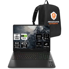 Hp Omen 16 Intel Core I9 14900HX 40GB Ram 1tb SSD RTX5070/8GB 16" Fhd+ Freedos Gaming Laptop & Per4 Çanta C39J4EAPN327