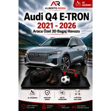 Ar Alberto Rossi Audi Q4 E-Tron 2021 - 2026 Araca Özel 3D Bagaj Havuzu