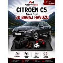 Ar Alberto Rossi Citroen C5 Aircross Alt 2019 - 2026 Araca Özel 3D Bagaj Havuzu