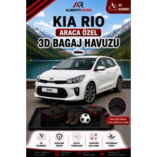 Ar Alberto Rossi Kia Rio Hb 2017 - 2017 Araca Özel 3D Bagaj Havuzu