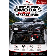 Ar Alberto Rossi Chery Cherry Omoda 5 Bagaj Havuzu_ 2022 - 2026 Araca Özel 3D Bagaj Havuzu