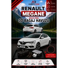 Ar Alberto Rossi Renault Megane E-Tech 2023 - 2026 Araca Özel 3D Bagaj Havuzu