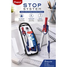 ArtMaster Metal Pergel Seti 1 Adet Maped 196100 Stop System Profesyonel Pergel Çizim Proje Matematik Geometri Mimar Mühendis