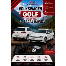 Ar Alberto Rossi Volkswagen Golf 6 2008 - 2012 Araca Özel 3D Bagaj Havuzu