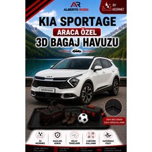 Ar Alberto Rossi Kia Sportage Bagaj Havvuzu 2016 - 2021 Araca Özel 3D Bagaj Havuzu