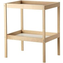 Ikea Snıglar Bebek Alt Değiştirme Masası Meridyendukkan Kayın Görünümlü, 72X53 cm