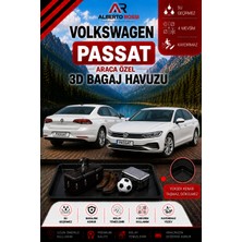Ar Alberto Rossi Volkswagen Passat B8 2015 - 2022 Araca Özel 3D Bagaj Havuzu