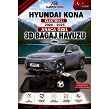 Ar Alberto Rossi Hyundai Kona Elektrikli 2024 - 2026 Araca Özel 3D Bagaj Havuzu