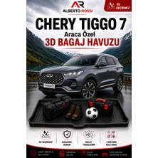 Ar Alberto Rossi Chery Tiggo 7 Pro 2022 - 2026 Araca Özel 3D Bagaj Havuzu