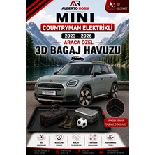 Ar Alberto Rossi Mini Countryman Elektrikli 2023 - 2026 Araca Özel 3D Bagaj Havuzu