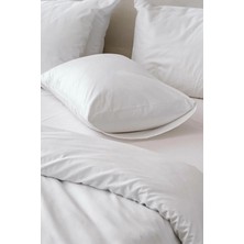 Anılsan 2'li Beyaz Yastık Kılıfı – 50X70 CM,%100 Pamuk, 83TEL
