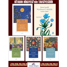 Sufi Kitap Imam Gazzali- Insan Neden Aldanır, Gafletten Uyanış, Hakiki Mutluluğun Sırrı Ey Oğul, Nasîhatü'l-Mülûk- Liderlere Öğütler (5kitap) Özel Ayraç Hediyeli