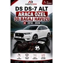 Ar Alberto Rossi Ds Ds-7 Alt 2018 - 2026 Araca Özel 3D Bagaj Havuzu