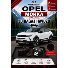 Ar Alberto Rossi Opel Mokka Elektrikli 2022 - 2026 Araca Özel 3D Bagaj Havuzu