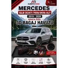 Ar Alberto Rossi Mercedes Glb (X247) 7kltk/5kltk Alt 2019 - 2026 Araca Özel 3D Bagaj Havuzu