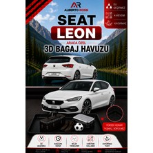 Ar Alberto Rossi Seat Leon Plug-In Hybrit 2025 - 2026 Araca Özel 3D Bagaj Havuzu