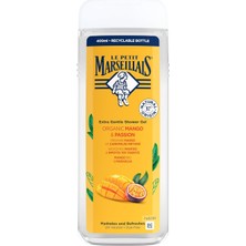 Le Petit Marseillais Le Petıt Marseıllaıs, Organik Mango ve Çarkıfelek Meyvesi 400ML Duş Jeli, Beyaz ve Sarı
