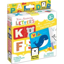 Banana Panda Inc. Muz Panda - Çocuk Akademisi Harfleri - Etiketler ve 27 2 Parçalı Eğitim Bulmacaları 3 Yıl Içinde 22