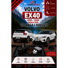 Ar Alberto Rossi Volvo EX40 2023 - 2026 Araca Özel 3D Bagaj Havuzu