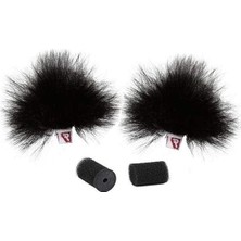 Rycote 065555 Ristretto Siyah Renk Yaka Mikrofonu Rüzgar Koruyucu