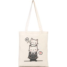 İyi Fikirler Kitty Kedi Bez Çanta