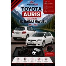 Ar Alberto Rossi Toyota Auris 2013 - 2020 Araca Özel 3D Bagaj Havuzu