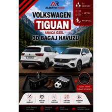 Ar Alberto Rossi Volkswagen Tiguan Ust 2024 - 2026 Araca Özel 3D Bagaj Havuzu