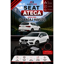 Ar Alberto Rossi Seat Ateca 4x4 2017 - 2026 Araca Özel 3D Bagaj Havuzu
