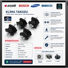 Dogant Klima Takozu 9000-12000 Btu Klima Titreşim Önleyici Dış Ünite Takozu