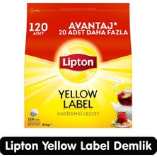 Lipton Yellow Label Demlik Poşet Çay 120 Adet