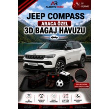 Ar Alberto Rossi Jeep Compass Alt (J4U) Bagaj Havazu 2026 - 2026 Araca Özel 3D Bagaj Havuzu