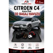Ar Alberto Rossi Citroen C4 Hb 2011 - 2020 Araca Özel 3D Bagaj Havuzu