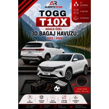 Ar Alberto Rossi Togg T10X 2023 - 2026 Araca Özel 3D Bagaj Havuzu
