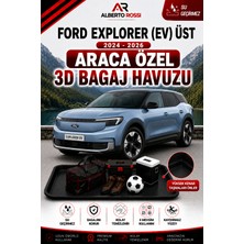 Ar Alberto Rossi Ford Explorer (Ev) Üst 2024 - 2026 Araca Özel 3D Bagaj Havuzu