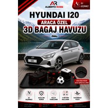 Ar Alberto Rossi Hyundai I20 Elite Plus Üst 2020 - 2020 Araca Özel 3D Bagaj Havuzu