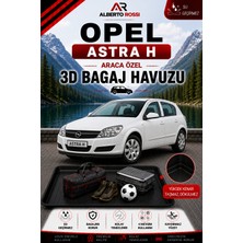 Ar Alberto Rossi Opel Astra H Sedan 2007 - 2015 Araca Özel 3D Bagaj Havuzu