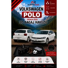 Ar Alberto Rossi Volkswagen Polo Üst 2018 - 2026 Araca Özel 3D Bagaj Havuzu