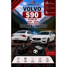 Ar Alberto Rossi Volvo S90 Plug In 2016 - 2026 Araca Özel 3D Bagaj Havuzu