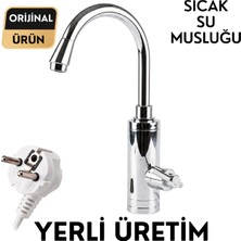 Sıcak Musluk Elektrikli Ani Su Isıtıcı Asg-4c Krom