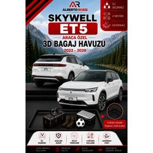 Ar Alberto Rossi Skywell Et5 2022 - 2026 Araca Özel 3D Bagaj Havuzu