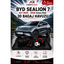 Ar Alberto Rossi Byd Sealion 7 Alt 2025 - 2026 Araca Özel 3D Bagaj Havuzu