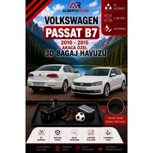 Ar Alberto Rossi Volkswagen Volkswagen Passat B7 2010 - 2015 Araca Özel 3D Bagaj Havuzu